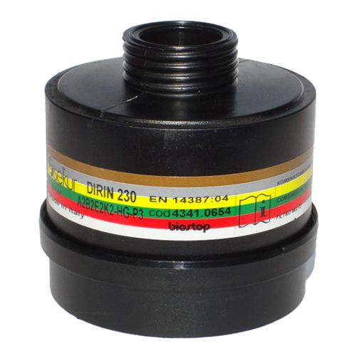 Ekastu Atemschutzfilter - Gas-, Partikel- und Kombifilter, Rundegewinde , verschied. Versionen (Bild 1)