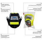 Dräger - PARAT - Fluchthauben (Brandflucht-, Industrieflucht oder Brand- & Industrieflucht) PARAT 5550 - Brandfluchthaube Feuerwehr, Holster (Bild 4)