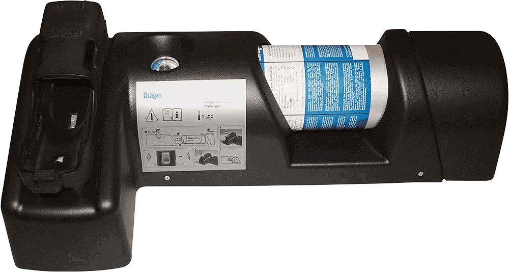 Dräger BumpTest Station für X-am Gaswarngeräte der Serie X-am 2x00 und X-am 5x00 - MIT Prüfgasflasche 6811132 (5 Gas)... (Bild 1)
