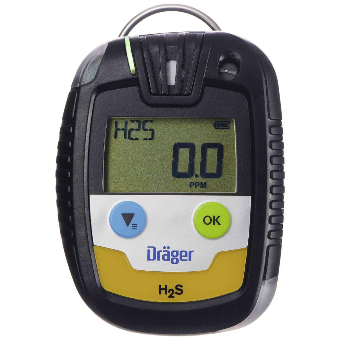 Dräger Pac 6500 Ein-Gaswarngerät - mit CO-, H2S-, O2- oder SO2-Sensor - mit Echtzeit-Anzeige - unbegrenzte Laufzeit (Bild 1)