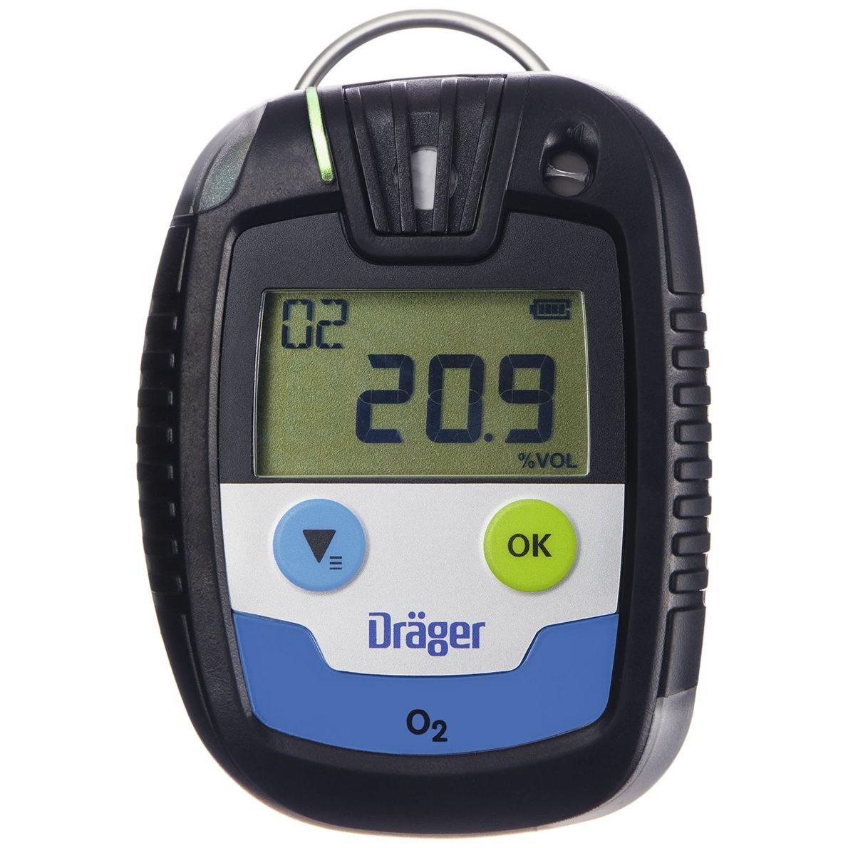 Dräger Pac 6500 Ein-Gaswarngerät - mit CO-, H2S-, O2- oder SO2-Sensor - mit Echtzeit-Anzeige - unbegrenzte Laufzeit (Bild 1)
