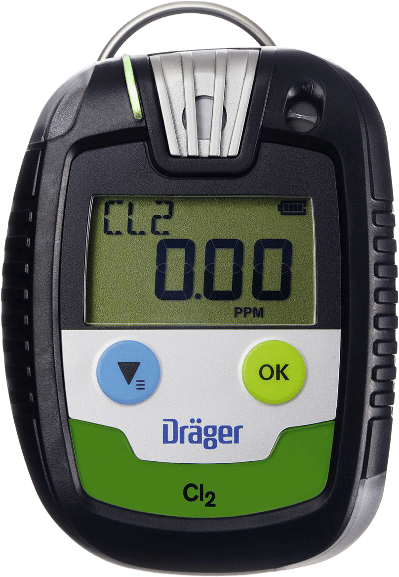 Dräger Pac 8000 Ein-Gaswarngerät - mehr als 25 verschiedene Sensoren - mit Echtzeit-Anzeige - unbegrenzte Laufzeit (Bild 1)