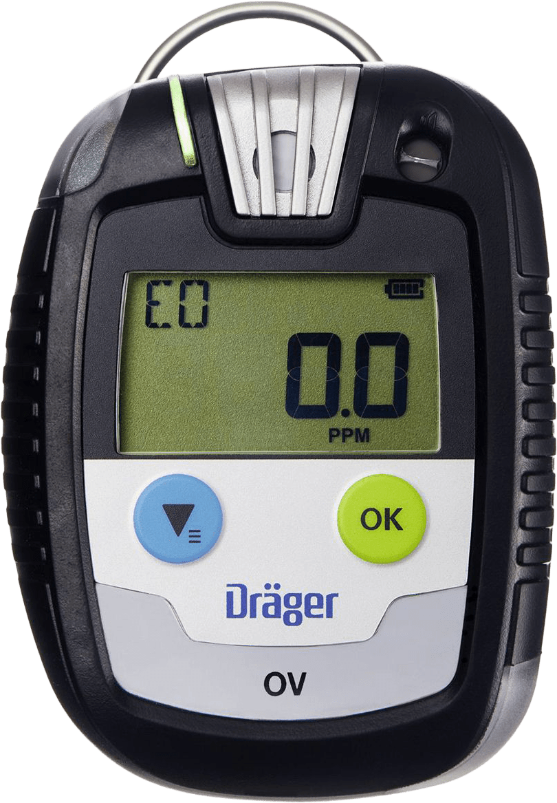 Dräger Pac 8000 Ein-Gaswarngerät - mehr als 25 verschiedene Sensoren - mit Echtzeit-Anzeige - unbegrenzte Laufzeit