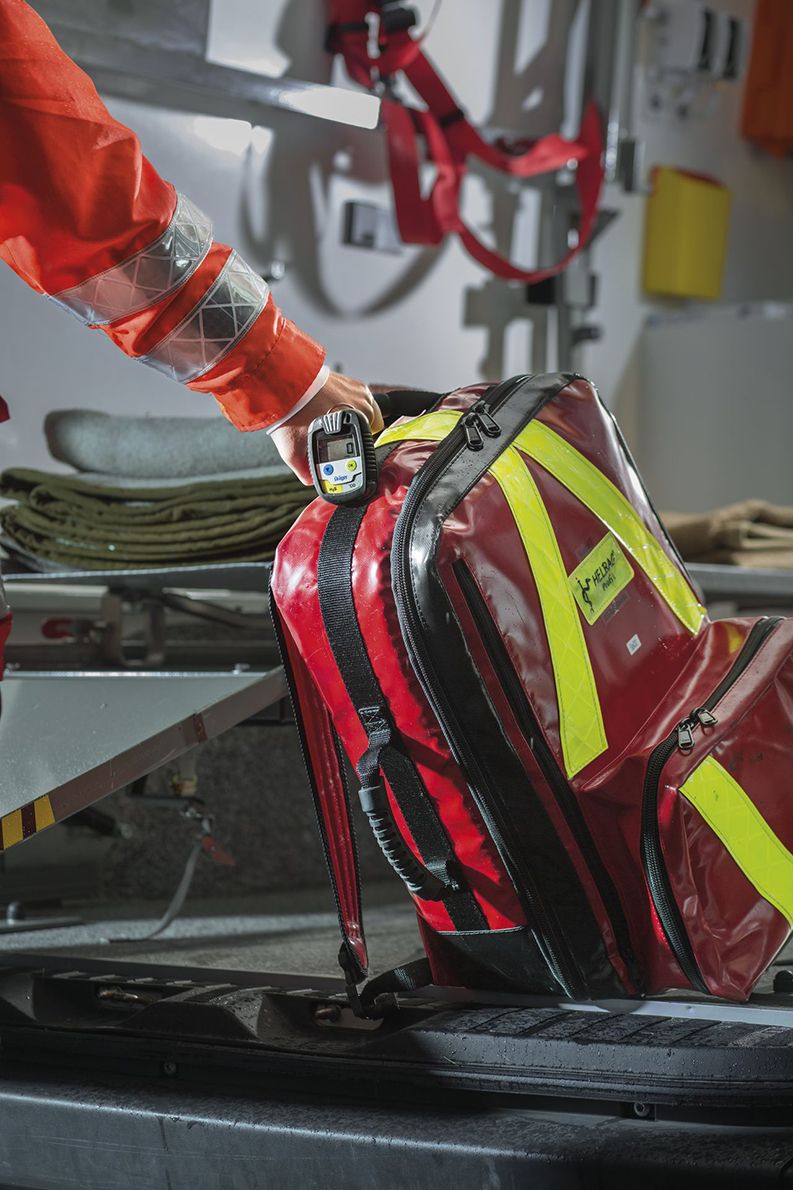 Dräger Pac 8500 Zwei-Gaswarngerät - mit CO-, H2-CP-, H2S- oder O2-Sensor - mit Echtzeit-Anzeige - unbegrenzte Laufzeit H2S + CO (Bild 4)