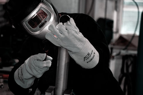 1 Paar ACE ProWeld Schweißerhandschuhe (Bild 2)