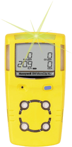 Honeywell BW - GasAlertMicroClip XL - Mehrgasmessgerät - mit Akku und Ladegerät