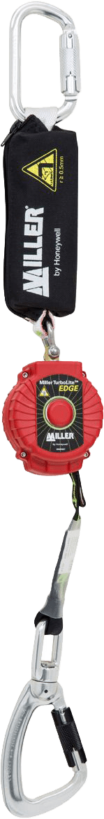 Miller TurboLite Edge Höhensicherungsgerät - für Hubarbeitsbühnen - DIN 19427 & EN 360 - 1,8 m Länge - bis 140 kg (Bild 1)