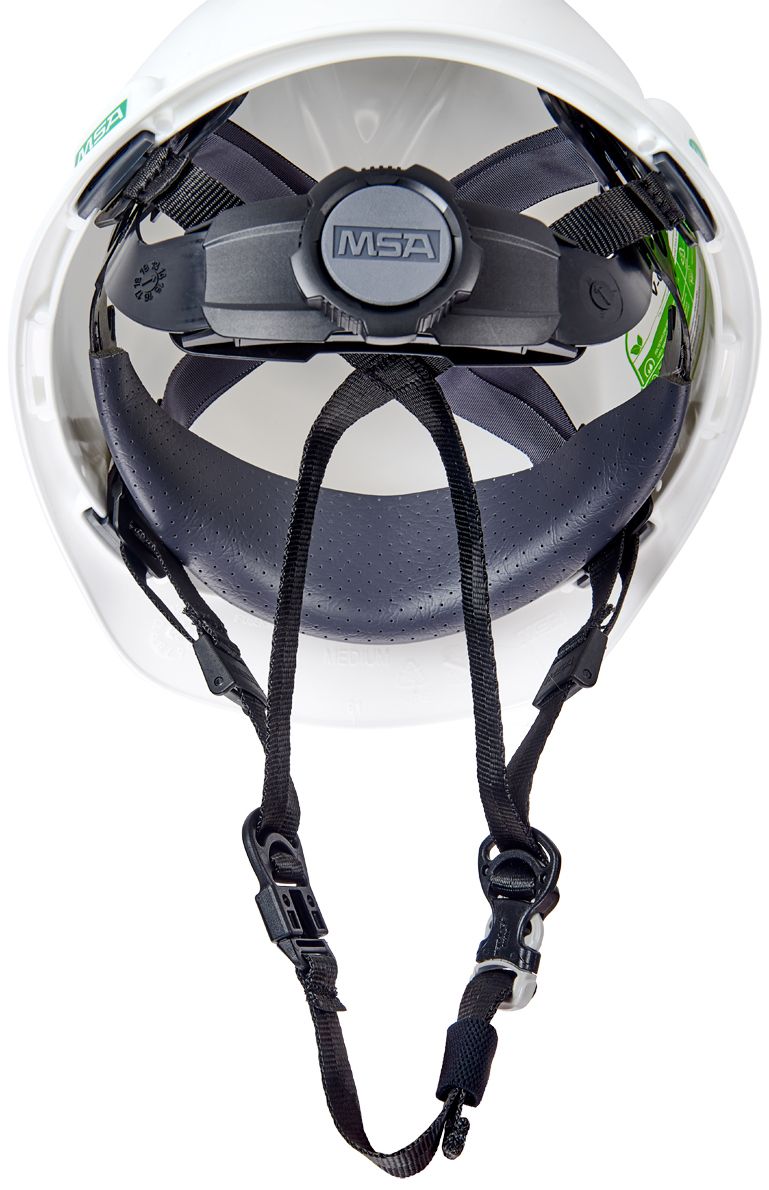 MSA V-Gard Universal-Kinnriemen - 4-Punkt-Kinnriemen für alle MSA V-Gard-Modelle (außer H1) - komplett metallfrei (Bild 5)
