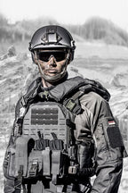 uvex apache spec Militär-Schutzbrille - EN 166 & STANAG 2920-4296 - Schießbrille + Etui + 3 verschiedene Scheiben (Bild 3)