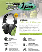 ISOtunes Link Aware Kapsel-Gehörschutz aktiv (Bild 2)