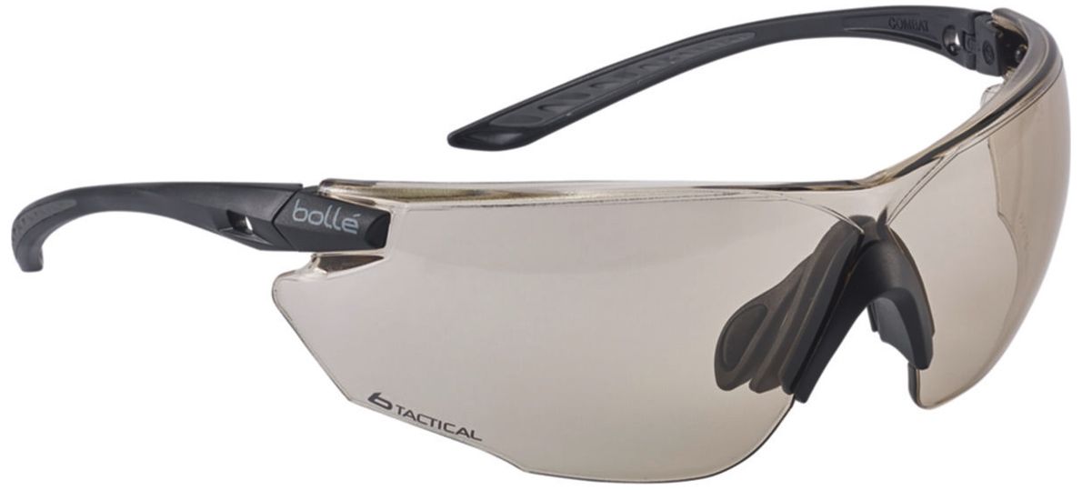 Bollé Safety Combat Kit taktische Schutzbrille - STANAG 4296 - EN 166-172 - mit Bügeln, Kopfband & drei versch. Scheiben (Bild 5)
