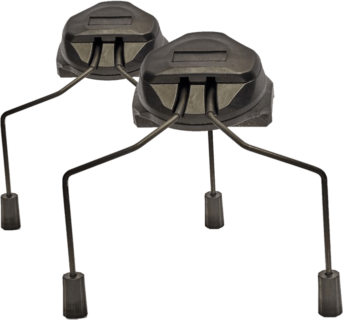 Sordin 60160 ARC-Adapter - nur für Sordin Supreme Modelle mit Slim-Kopfband - zur Befestigung an Militär-Helmen - 1 Paar (Bild 1)