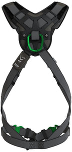 MSA V-Fit - EN 361 â€“ professioneller 2 Punkt Auffanggurt mit hinterer und vorderer Auffangöse 2-Punkt-Gurt (Bild 3)