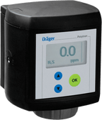 Dräger Polytron 7000, GRUNDGERÄT, stationäres Gaswarngerät für toxische Gase und Sauerstoff O2 (Bild 1)