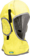 MSA V-Gard Select Unterzieh-Haube - Unterhaube für Helme & Gehörschützer - flammhemmend & wasserabweisend - leuchtgelb (Bild 1)