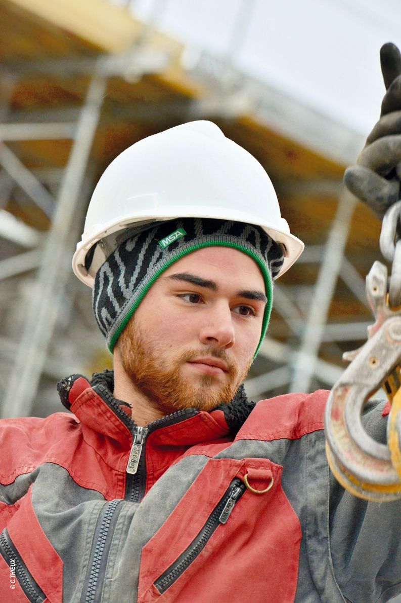 MSA V-Gard Value Unterzieh-Haube - Unterhaube für Helme - bequem & komfortabel - schützt die Ohren vor Kälte (Bild 5)