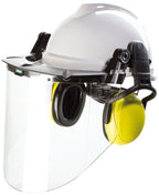 MSA V-Gard Visierhalter - kompatibel mit Gehörschützern - 3-Punkt-Befestigung - optional mit Schmutzdichtlippe (Bild 7)