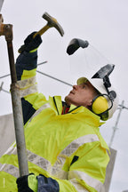 MSA V-Gard Visierhalter - kompatibel mit Gehörschützern - 3-Punkt-Befestigung - optional mit Schmutzdichtlippe (Bild 3)