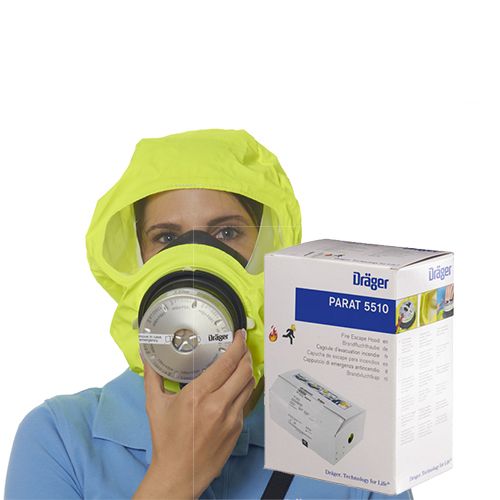Dräger - PARAT - Fluchthauben (Brandflucht-, Industrieflucht oder Brand- & Industrieflucht) (Bild 1)