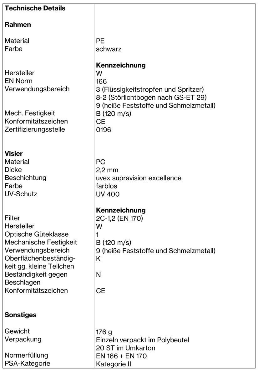 uvex pheos Polycarbonat-Helmvisier - nur für uvex pheos B-S-WR & pheos alpine - EN 166-170 - beschlag- & kratzfest (Bild 3)