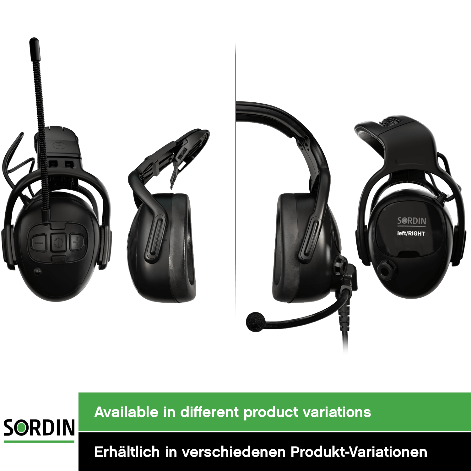 Sordin left-RIGHT high Kapsel-Gehörschutz passiv (Bild 5)
