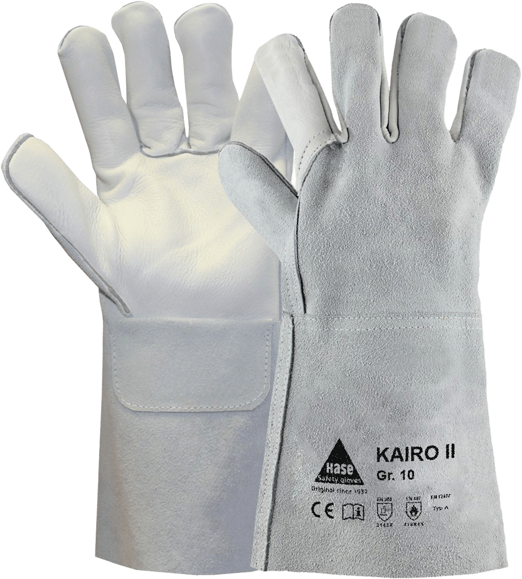 1 Paar Hase Kairo II Schweißerhandschuhe - 10-XL (Bild 1)