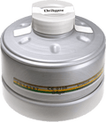 Dräger ABC Katastrophen- und Zivilschutz-Filter - A2B2E2K2-P3 R D-NBC - SILBER - Rd40 (EN 148-1) - (EN 14387:2008) (Bild 1)