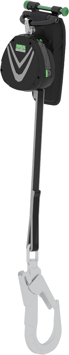 MSA V-Edge Personenfallbegrenzer - EN 360 - Verbindungsmittel mit Gurtband, 2,4 m Länge (Bild 1)