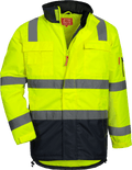 Nitras Motion Tex Viz Warn-Arbeitsjacke für Herren - 3XL (Bild 1)