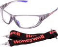 Honeywell SP1000 Schutzbrille - kratz- & beschlagfest beschichtet - EN 166-170 - mit wechselbaren Bügeln und Kopfband (Bild 1)