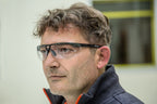 Honeywell Protégé Schutzbrille - beschlagfest beschichtet - EN 166-170 - Schwarz-Orange-Klar (Bild 2)
