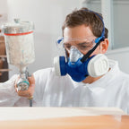 Dräger X-plore 3300 Maler- und Lackierer Set bestehend aus 1x Halbmaske X-plore 3300 und 2 Stück Filter A2P3 RD - Größe: L (Bild 6)