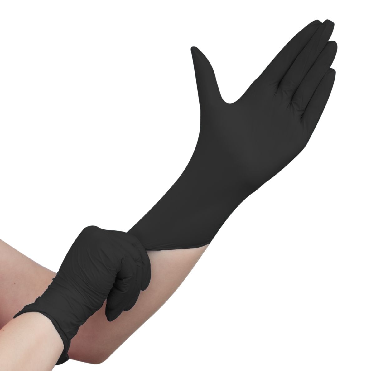 100 Stück Nitras Supreme Nitril Einweghandschuhe (Bild 1)