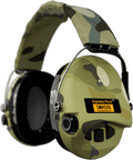 Sordin Supreme Pro-X LED Kapsel-Gehörschutz aktiv mit Camo-Kopfband (Bild 1)