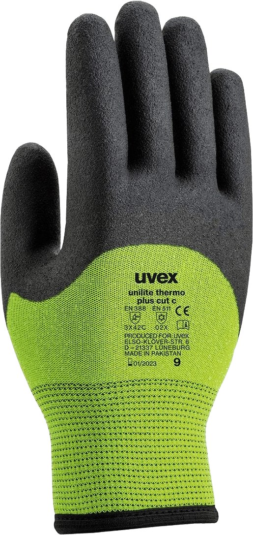 uvex unilite thermo plus cut c Winter-Arbeitshandschuhe - 07-S (Bild 1)