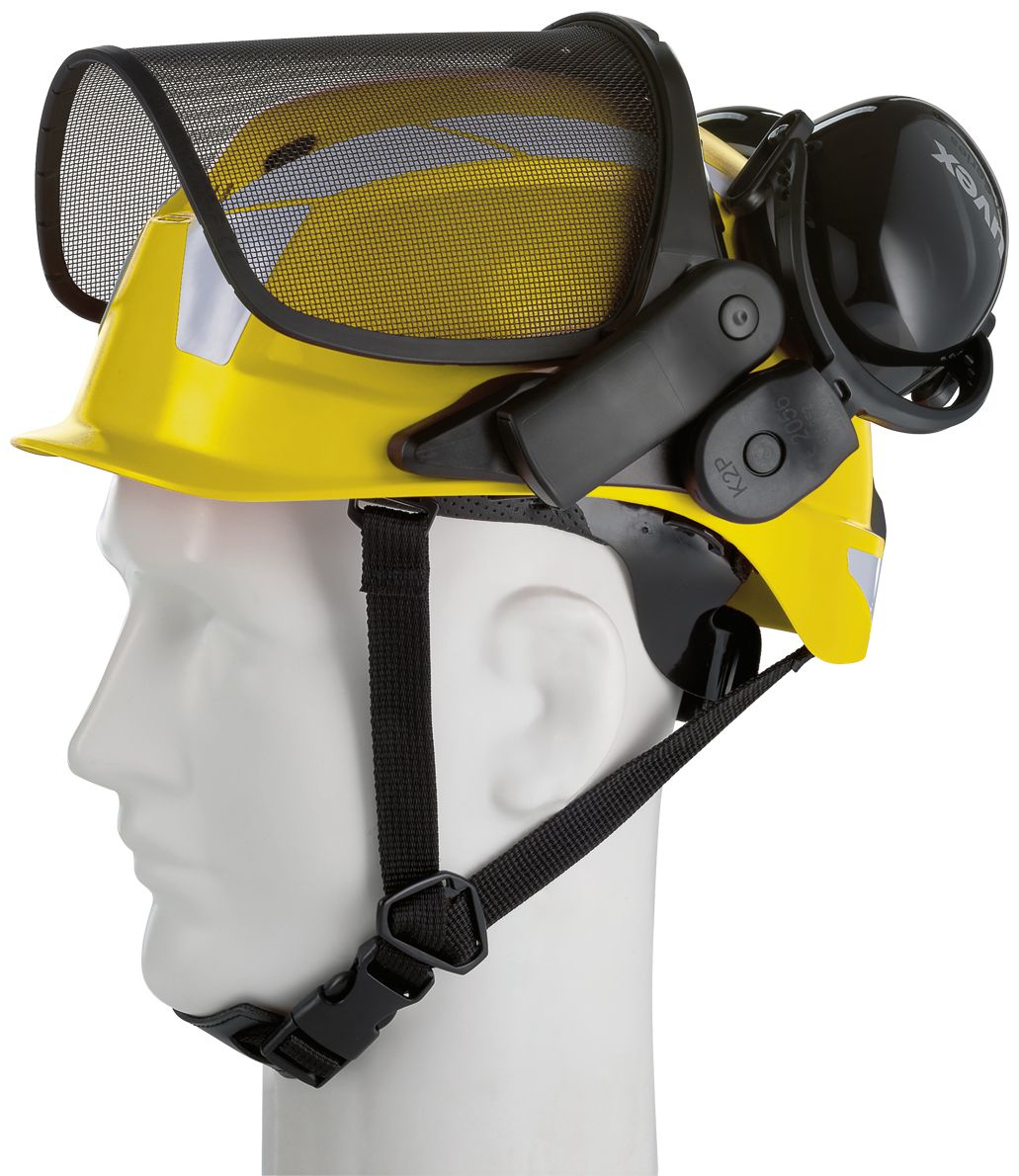 uvex pheos forestry Waldarbeiter-Schutzhelm Gelb (Bild 2)