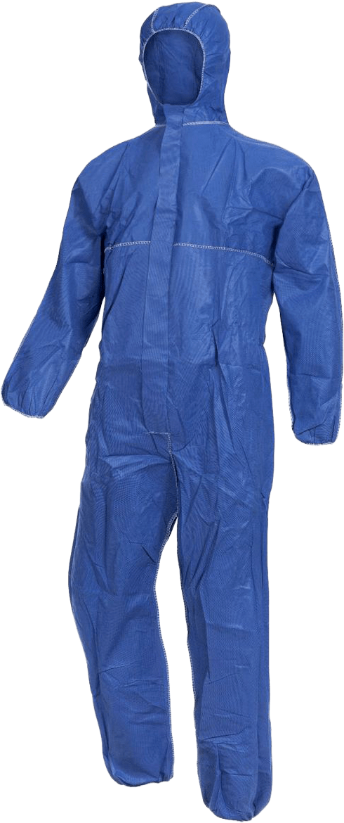 Nitras Polysafe Basic II Einweg-Schutzanzug mit Kapuze (Bild 1)