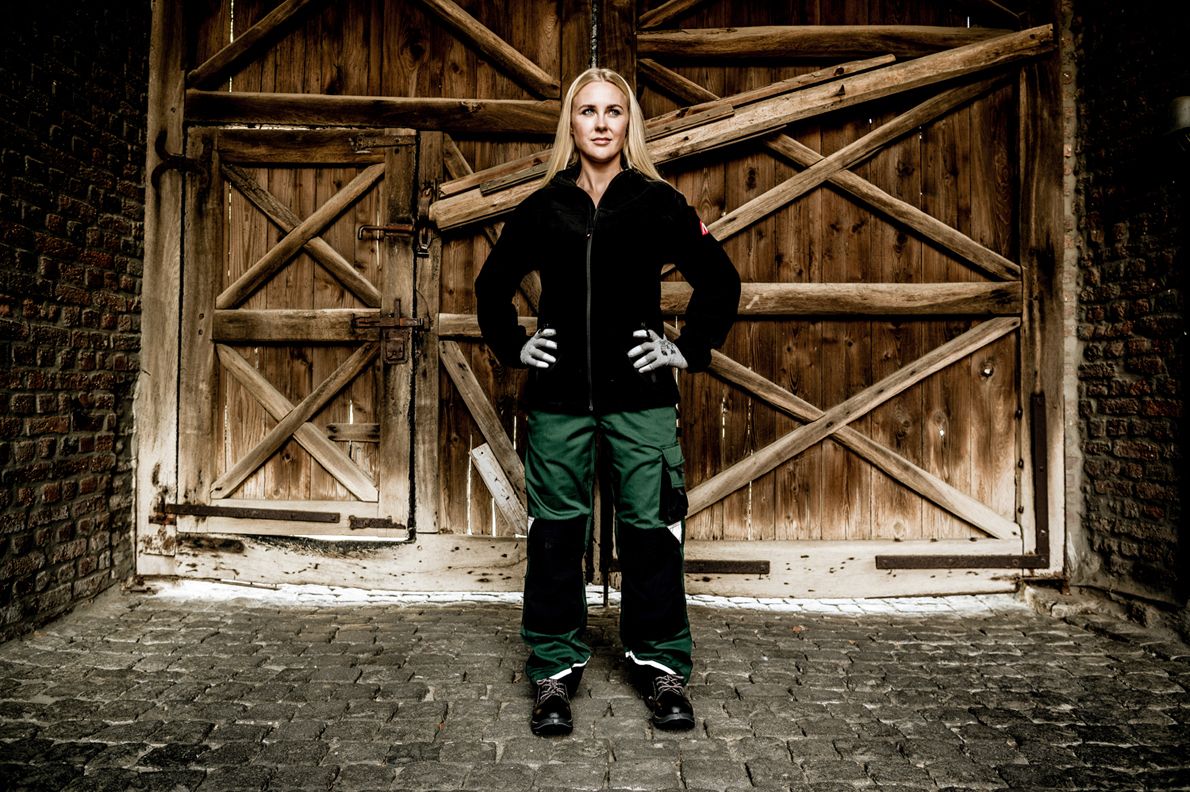 Nitras Motion Tex Plus Fleece-Arbeitsjacke für Herren