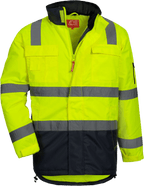 Nitras Motion Tex Viz Winter-Warnjacke für Herren (Bild 1)