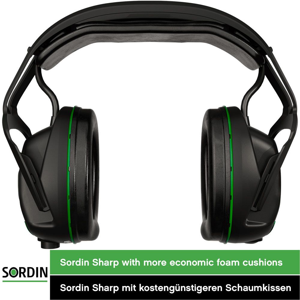 Sordin Sharp Kapsel-Gehörschutz aktiv mit Bluetooth (Bild 5)