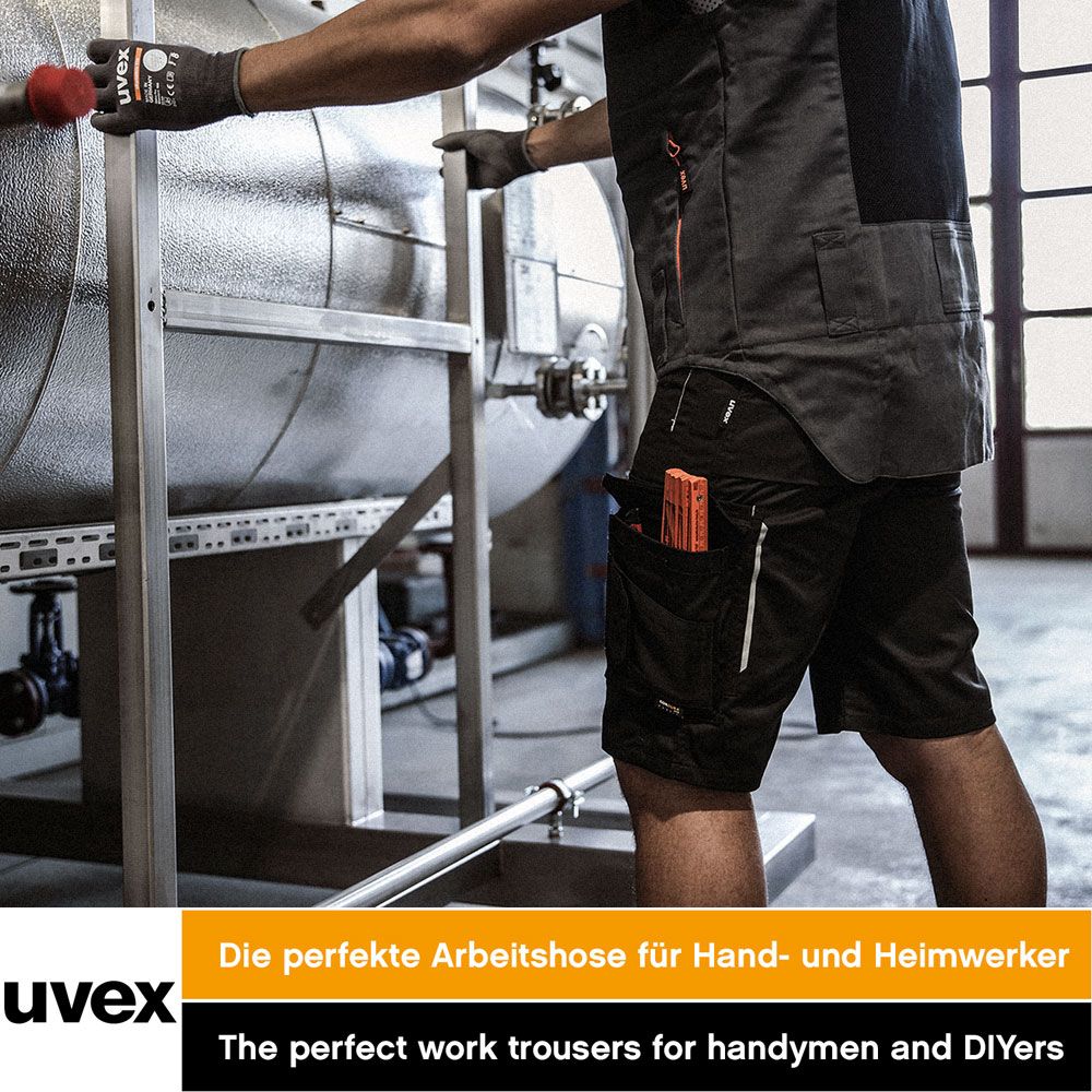 uvex tune-up Herren-Arbeitshose kurz