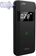 ACE A Alkoholtester + 25 Mundstücke & Kalibrier-Gutschein