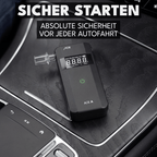 ACE A Alkoholtester + 25 Mundstücke & Kalibrier-Gutschein