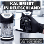 ACE AF-33 Alkotester mit 95,8% Richtigkeit laut TU Wien (2026) + 25 Mundstücke & Kalibriergutschein