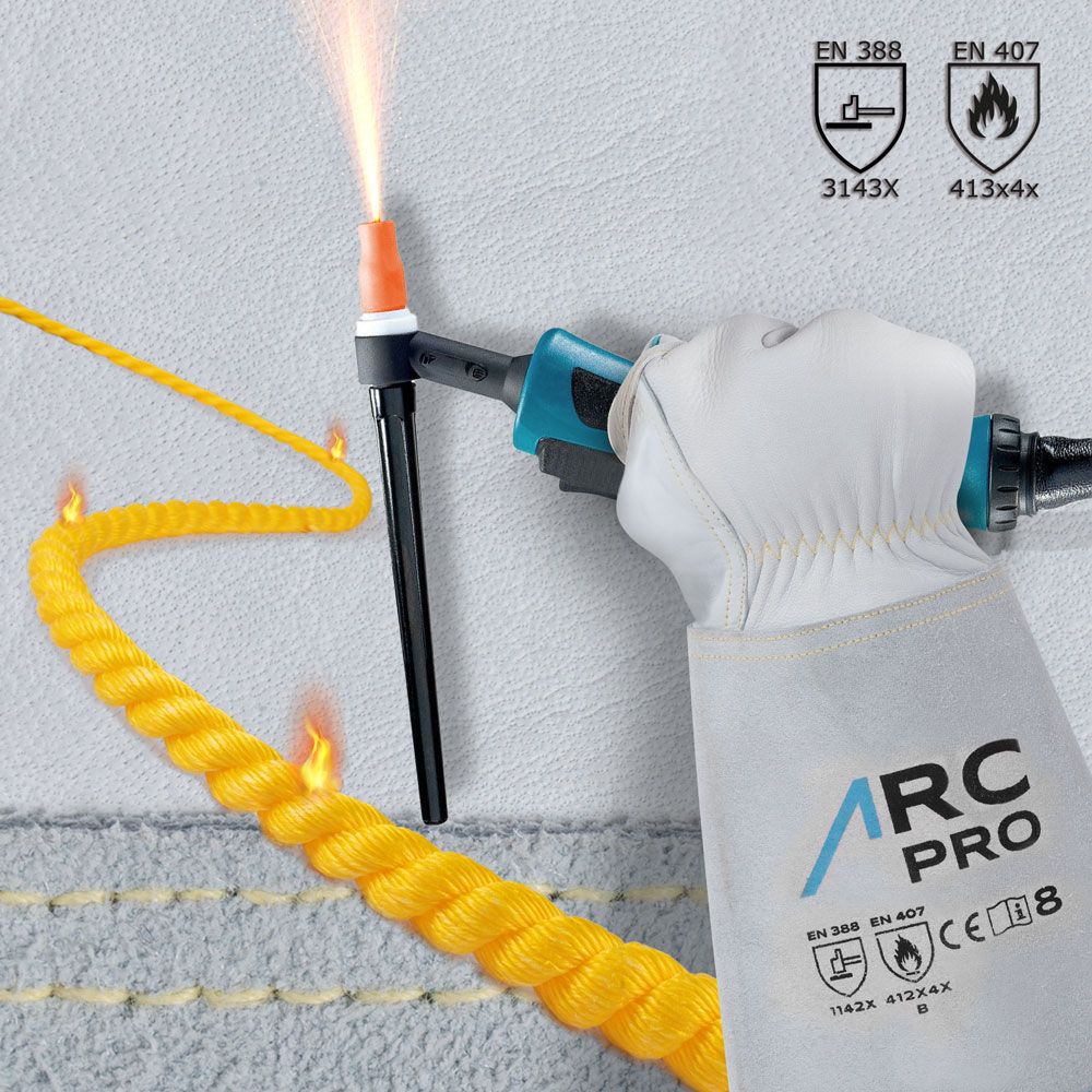 1 Paar ACE ARC Pro Schweißerhandschuhe (Bild 2)