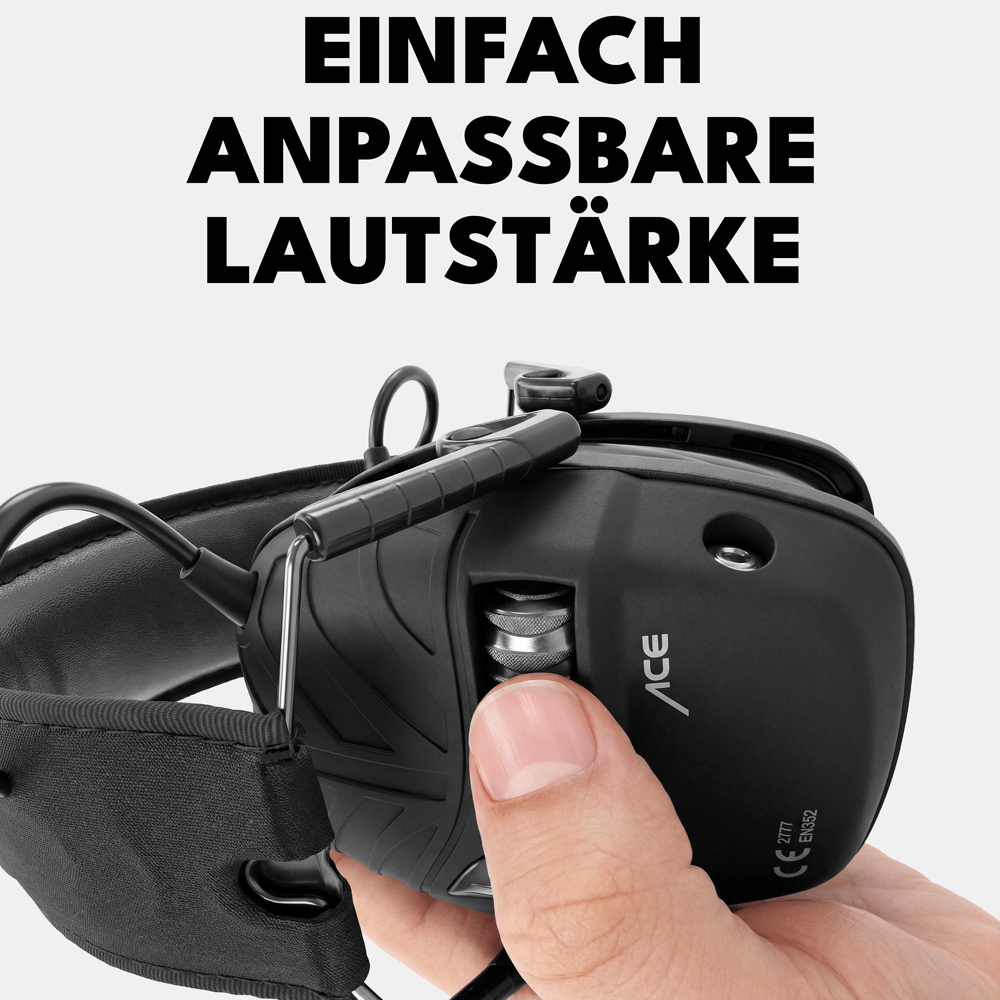 ACE Alpha Kapsel-Gehörschutz aktiv