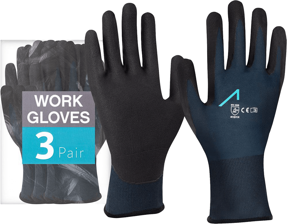 3 Paar ACE Arbeitshandschuhe