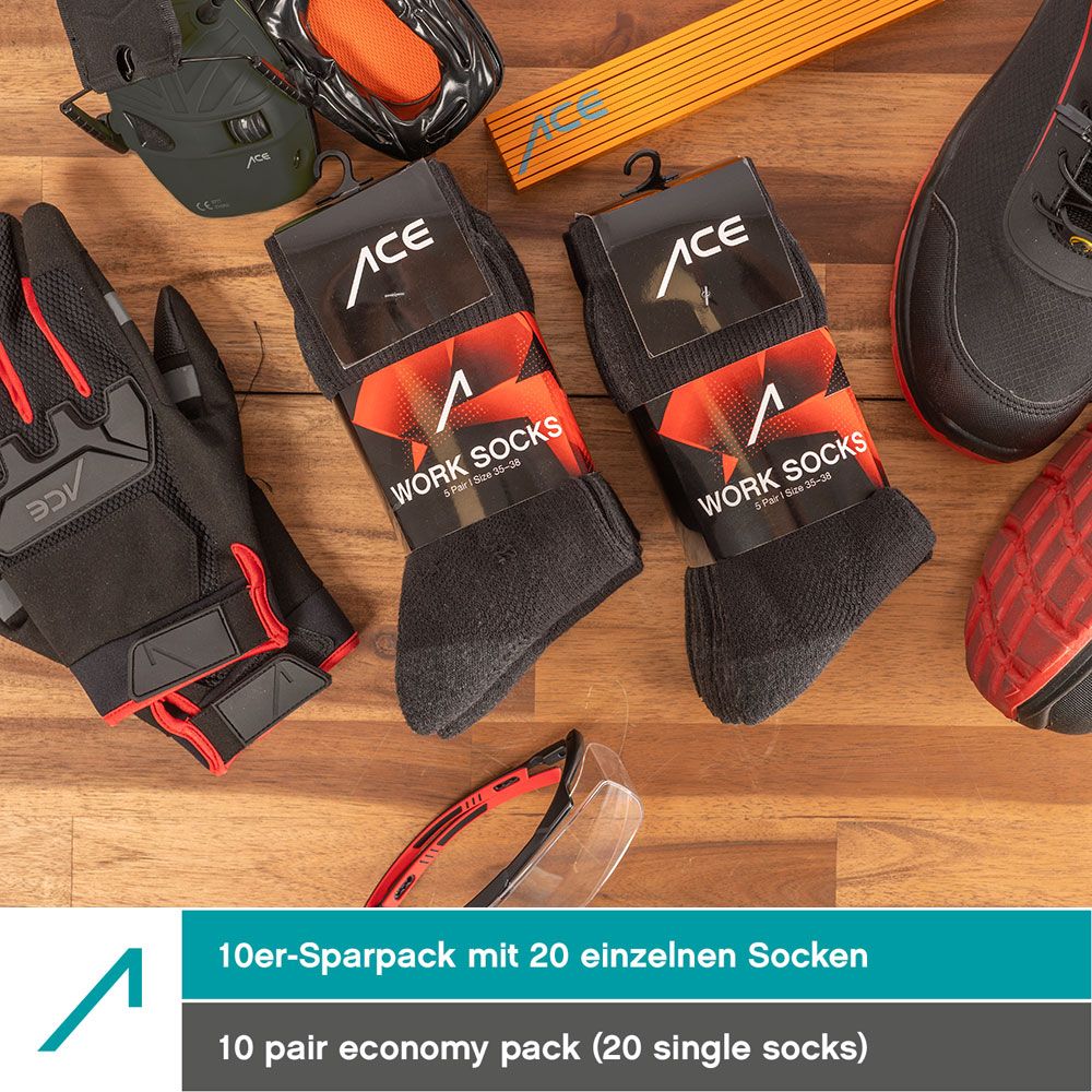 10 Paar ACE Arbeitssocken (Bild 7)