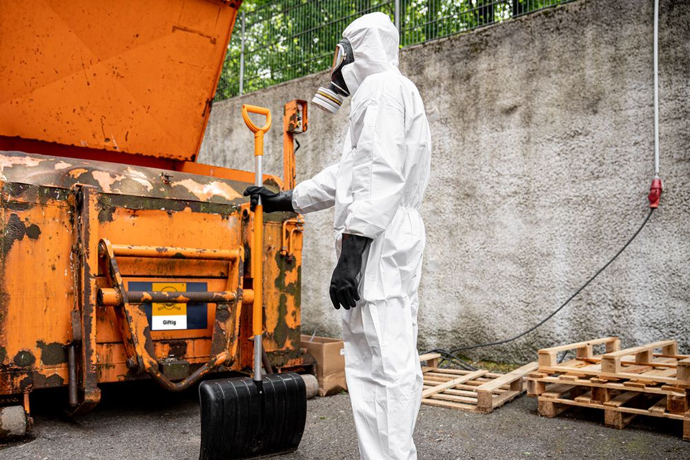 ACE CoverX Einweg-Schutzanzug mit Kapuze