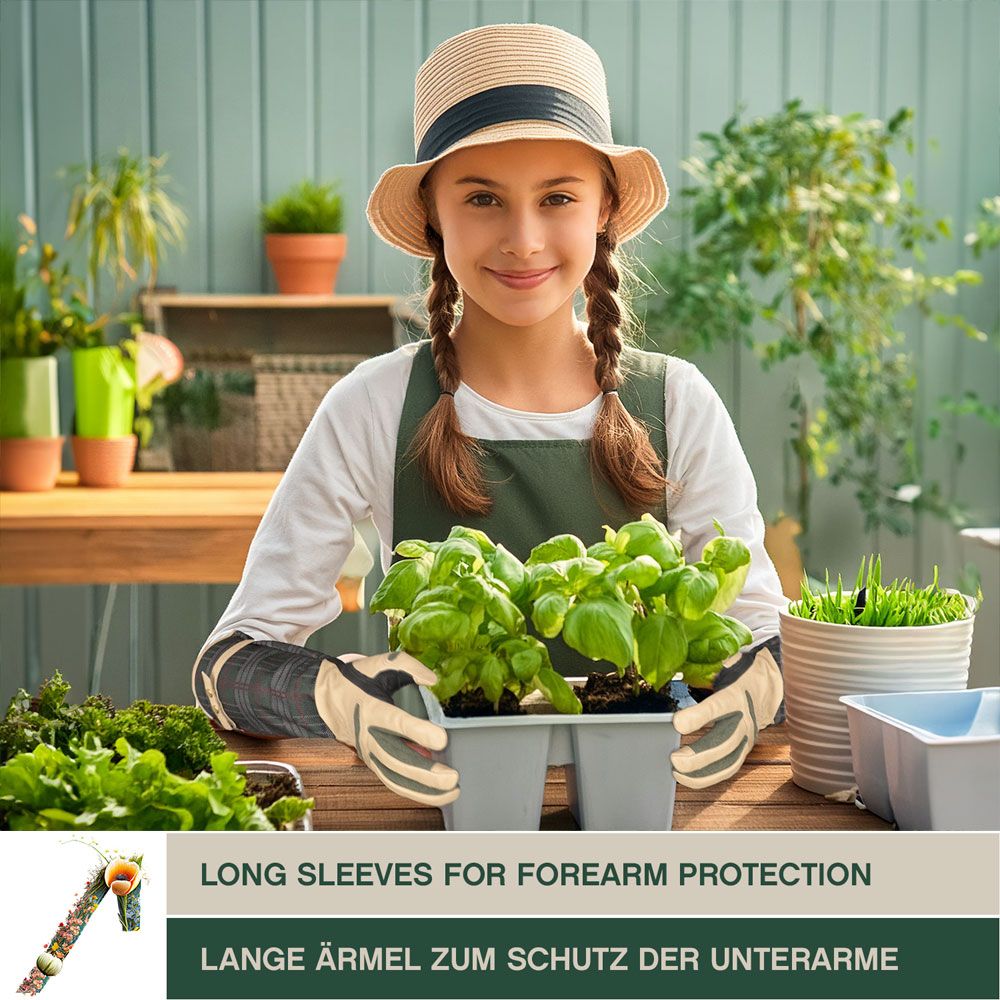 1 Paar ACE Garden Glam Mädchen-Gartenhandschuhe (Bild 3)